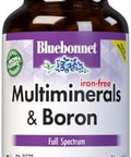 Bluebonnet Multi Minerals Plus Boron No Iron Vegetarian Capsules 180 Count