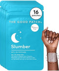 The Good Patch Slumber Sleep Patch Support Melatonin Sustained Release Natural Patch With Ltheanine Magnesium Tart Cherry Extract Plant Powered Wearable Wellness (16 Total Patches)
