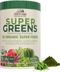 Country Farms Super Greens Powder 50 Organic Superfoods Drink Mix With Immune Defense Superfoods Drink Mix Vitamin C Elderberry