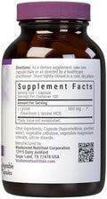Bluebonnet Nutrition Llysine 500Mg For Healthy Immune Function Supports Collagen Synthesis Soy Gluten Nongmo Kosher Vegan 100 Capsules