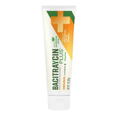 Bacitraycin Plus First Aid Antibiotic Ointment With Moisturizing Aloe 1 Oz