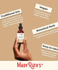 Maryruth's Lions Mane Mushroom Supplement 1 Fl Oz 1180Mg