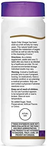 21St Century Apple Cider Vinegar 300Mg Tablets 250 Count (Pack Of 2)