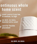 Febreze Plug Scent Booster Starter Kit Oil Diffuser Air Freshener Plug In Continuous Scent 2 Devices 2 Baked Cinnamon Apple Refill