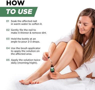 FOOT CURE Toenail Renewal Solution Extra Strength Care for Toe Nail AND Fingernails Nail Repair Solution for broken Discolored Nails Renews Damaged Cracked Ingrown Toenail Made In USA