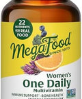 Megafood Womens Multivitamin One Daily - Multivitamin For Women - Vitamin C, Vitamin D, Iron & B Vitamins - Bone, Energy Metabolism & Immune Support - Vegetarian, Gluten- 90 Tablets, 90 Servings