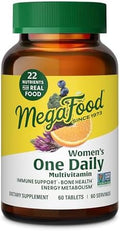 Megafood Womens Multivitamin One Daily - Multivitamin For Women - Vitamin C, Vitamin D, Iron & B Vitamins - Bone, Energy Metabolism & Immune Support - Vegetarian, Gluten- 90 Tablets, 90 Servings