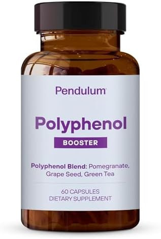 Pendulum Glp-1 Probiotic (30 Capsules, 1-Pack) And Polyphenol Booster (60 Capsules, 1-Pack)