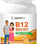 Bariatricpal 1000Mcg B12 Sugar Quick Melts (90 Count) Orange