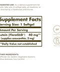 Solgar Lutein 40 Mg 30 Softgels (Pack Of 3) - Supports Eye Health - Helps Filter Out Blue Light - Contains Floraglo Lutein - Gluten Free Dairy Free 90 Total Servings