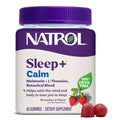 Natrol Sleep Calm Melatonin Gummies For Adults Sleep Gummies Strawberry Flavor 60 Gummies 30 Day Supply