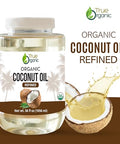Refined Coconut Oil 56 fl oz | USDA Organic Certified | Organic Coconut Oil for Cooking and Baking. RBD Oil.