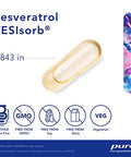 Pure Encapsulations Resveratrol VESIsorb 90 caps