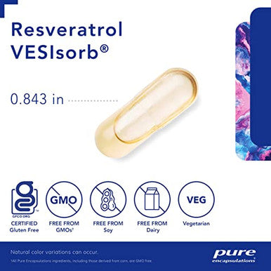 Pure Encapsulations Resveratrol VESIsorb 90 caps