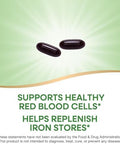 Naturea A' A" S Way Ultimate Iron Healthy Red Blood Cells 50 Mg Per Serving GlutenFree 90 Softgels