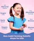JoySpring DetoxZee Cilantro and Magnesium Citrate and Glycinate Liquid Drops for Kids