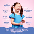 JoySpring DetoxZee Cilantro and Magnesium Citrate and Glycinate Liquid Drops for Kids