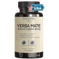 Vinatura Yerba Mate 1400Mg - Magic Natural Caffeine & Energy Supplements Usa Made & Tested High Potency Enhanced With Taurine And Vitamin B Complex 60 Capsules
