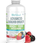 Bio Naturals Liquid Whole Food Multivitamin For Men & Women With Over 100 Ingredients - Superfoods, Omegas, Organic Extracts - 100% Vegan - 32 Oz