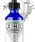 Fws Liquid Zinc Supplement - Zinc Drops - Immune Support For Adults And Kids - Organic, Non-Gmo, Vegan - 45Mg - Boost Your Immune System, Support Healthy Skin, And Promote Overall Wellness