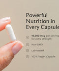 Alaya Biotin 10000 mcg for Healthy Hair Skin and Nails Non GMO Vegan 90 Capsules