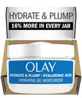 Olay Hyaluronic Acid Face Moisturizer Instant Hydration For Women Fragrance- - Dry Skin Solution Glowing Smoothing Plumping Re ing - Niacinamide Amino Peptides 1.7 Oz