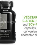 Davinci Labs Phyto Benefits Supports Heart Brain & Immune Health Glp1 Production & More With Curcumin Quercetin Green Tea & More Vegetarian Gluten Soy 60 Capsules