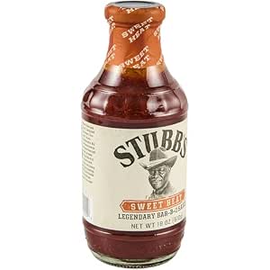 Stubb's Sweet Heat BBQ Sauce, 18 oz
