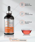 Horbaach B12 Vitamin 5000 mcg Sublingual 4 Fl Oz as Methylcobalamin and Cyanocobalamin Liquid Vegetarian Drops Berry Flavor NonGMO and Gluten Free Supplement