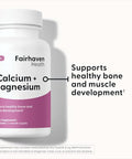 Fairhaven Health Peapod Calmag Calcium And Magnesium Supplement With Vitamin D3 For Pregnancy Baby And Female Health Gluten & Dairy Calmag Supplement 1 Month Supply