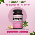 Pure Nutrition Good Gut Women'S Probiotics 50 Billion Cfu 16 Strains 60 Caps Probiotics For Women With Organic Prebiotic Blend Once Daily Non Gmo Gluten Free