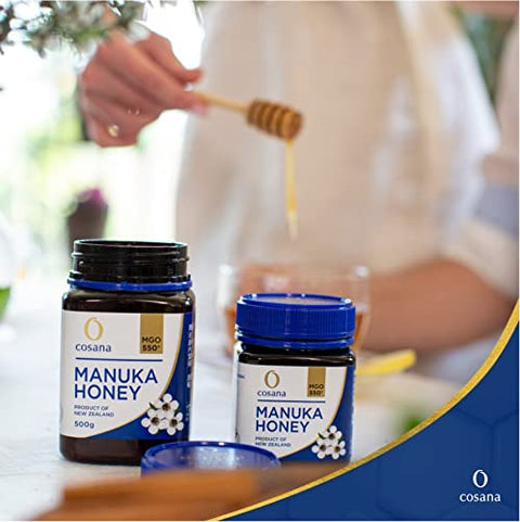 Cosana Manuka Honey 50+ MGO - 250g - Multifloral - Bottled, sealed and certified in New Zealand