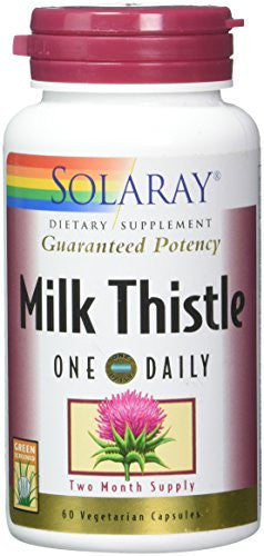 Solaray Milk Thistle, 60 Ct