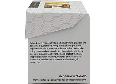 Healthfarm Peter&John Propolis 5000 Flavonoids 70Mg Capsule Strength Immune Support (60C / 1 Pack)