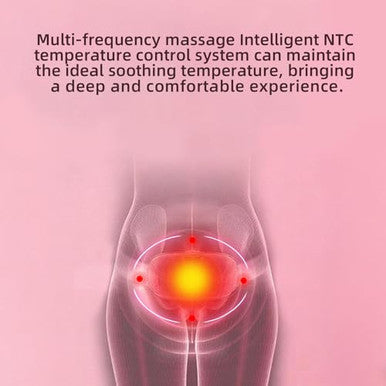 Dr.Hiumi Portable Heating Pad For Cramps Period Cramp Massager Portable Cordless Heating Pad With 3Heat Levels And 4 Massage Modes For Waist PainRelief Menstrual For Women Girls Her Girlfriend