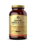 Solgar 1300 Mg Omega 3-6-9 120 Softgels - Fish Oil Supplement - Support For Joint & Skin Health - Includes Flaxseed & Borage - Contains Epa & Dha Omega 3 Fatty Acids 40 Servings