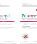 Promensil Perimenopause Supplements For Women Red Clover Isoflavones Vitamins Helps Support Hot Flashes Night Sweats Restlessness Contains Biotin & Vitamin D 30 Tablet Count Pack Of 2