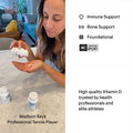 Thorne Magnesium Citramate and Vitamin D5000 Duo Heart Bones Muscles 60 To 90 Servings