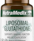 Nutramedix Liposomal Glutathione Supplement L Glutathione For Full Body Detox Cleanse And Immune Support Formulated For Optimal Absorption Soy Dairy And Gluten (60 Capsules)