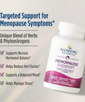 Nordic Naturals Menopause Support -Unflavored - 60 Capsules - Women S Hormone-Support Supplement For Menopause Mood Balance & Hot-Flash Support - Plant-Based Herbs And Phytoestrogens 30 Servings