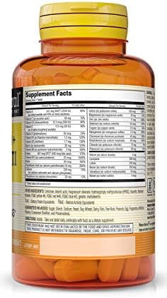 Mason Natural Vitrim 50 Plus Senior Multivitamin And Multimineral Supplement Formula For Adults Tablets 100 Ea