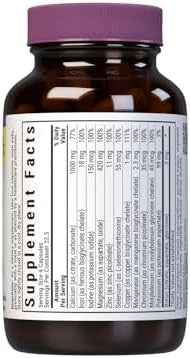 Bluebonnet Nutrition Multiminerals & Boron With Iron Full Spectrum Bone Health Nongmo Kosher Gluten Soy Dairy 180 Vegetable Capsules 45 Servings