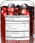 California Gold Nutrition Cranberry & Probiotic Gummies Natural Cranberry 90 Vegetarian Gummies