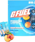 G Fuel Electrolytes Powder For Instant Hydration And Focus Sugar Strawberry Flavor Electrolyte And Nootropic Drink Mix To Sharpen Mental Focus 20 Servings
