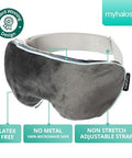 Myhalos ' Heated Eye Mask For Dry Eyes - Steam Warm Compress For Eyes - Remove Styes Chalazion Therapy Warming And Heating Pad Hot Compress - Moist Heat Mask For Blepharitis & Mgd - Fsa Hsa Eligible