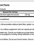 Swanson Maximum Strength Apple Polyphenols 125 Milligrams 60 Capsules (3 Pack)