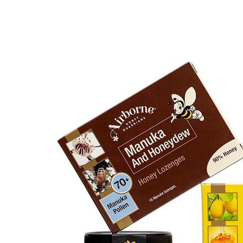 Airborne ( New Zealand) Manuka Honey & Honeydew Lozenges (16 x 0.1oz)