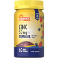 Sundance Zinc Gummies for Adults 50mg Mixed Berry Flavor Vegan NonGMO and Gluten Free Supplement