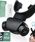 Bodyssey Breathing Trainer | Premium Silicone Trainer | Boost Breathing Patterns | Adjustable Resistance Levels | Compact Portable And Easy To Maintain (Black)