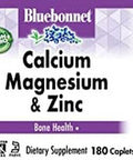 Bluebonnet Calcium Magnesium Zinc Caplets 180 Count